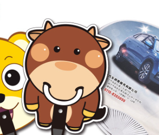 卡通广告扇子定制夏季pp广告扇